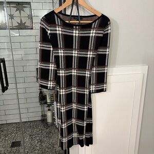 Mid length sweater dress